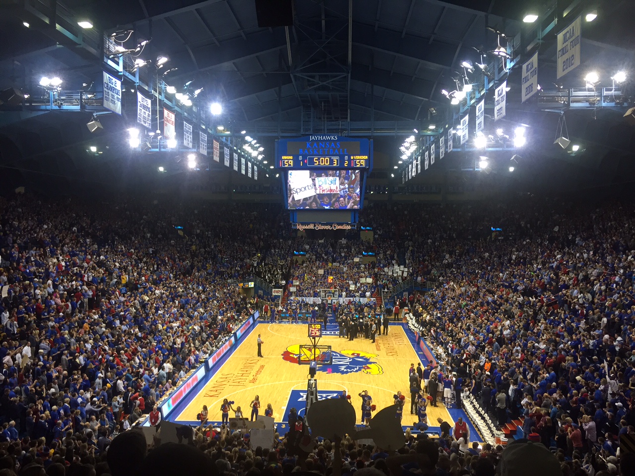 Allen Fieldhouse Tickets For Less Kansas Jayhawks Blog